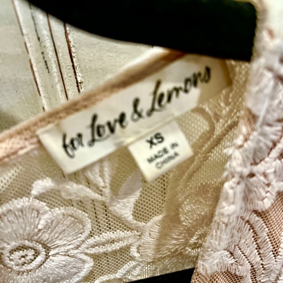 Free People Temecula Dress Ivory  XS made by  For Love and Lemons - Picture 9 of 9